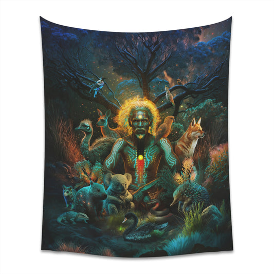 "ALWAYS DREAMING" Printed Wall Tapestry