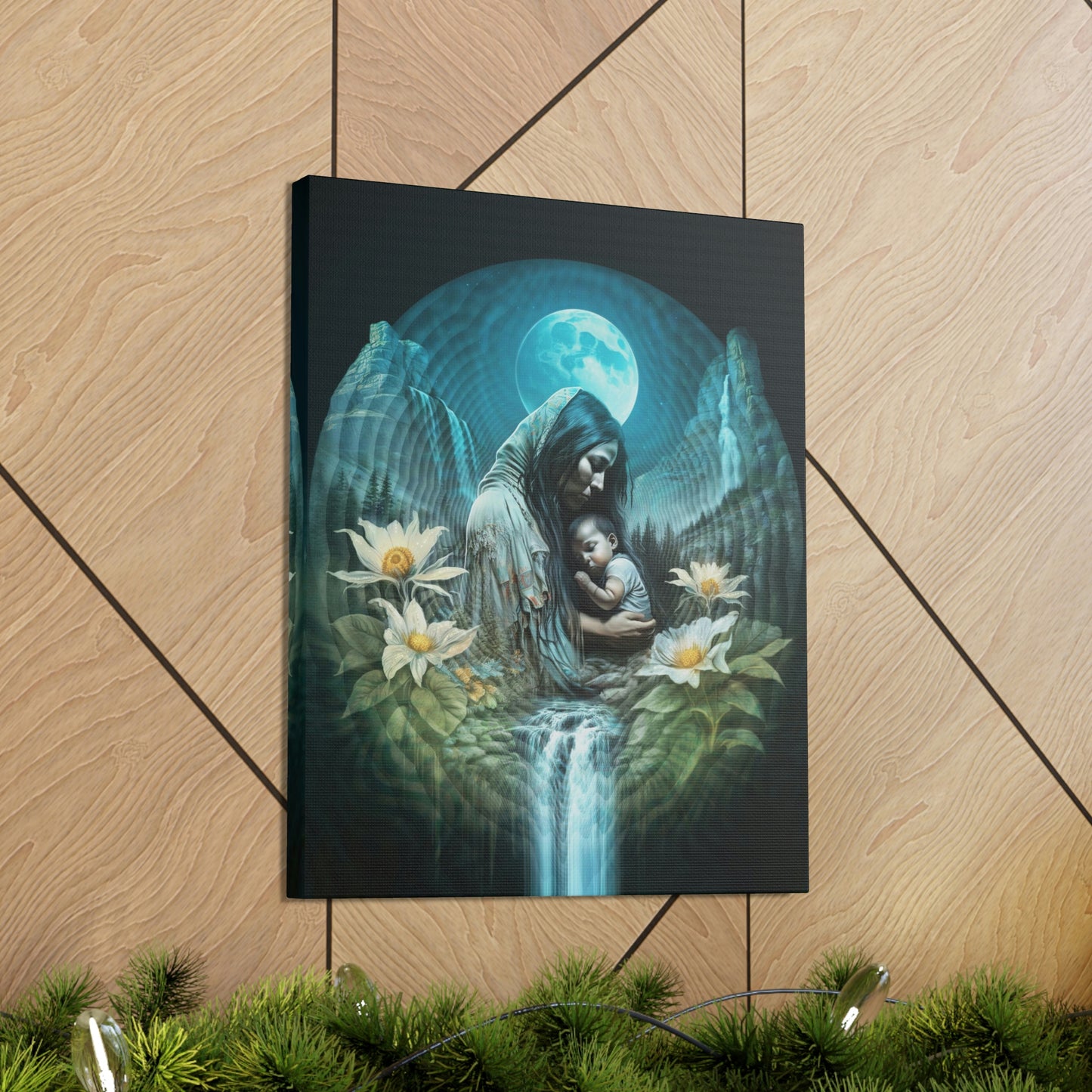 "NATURE NURTURE"" Canvas Gallery Wraps