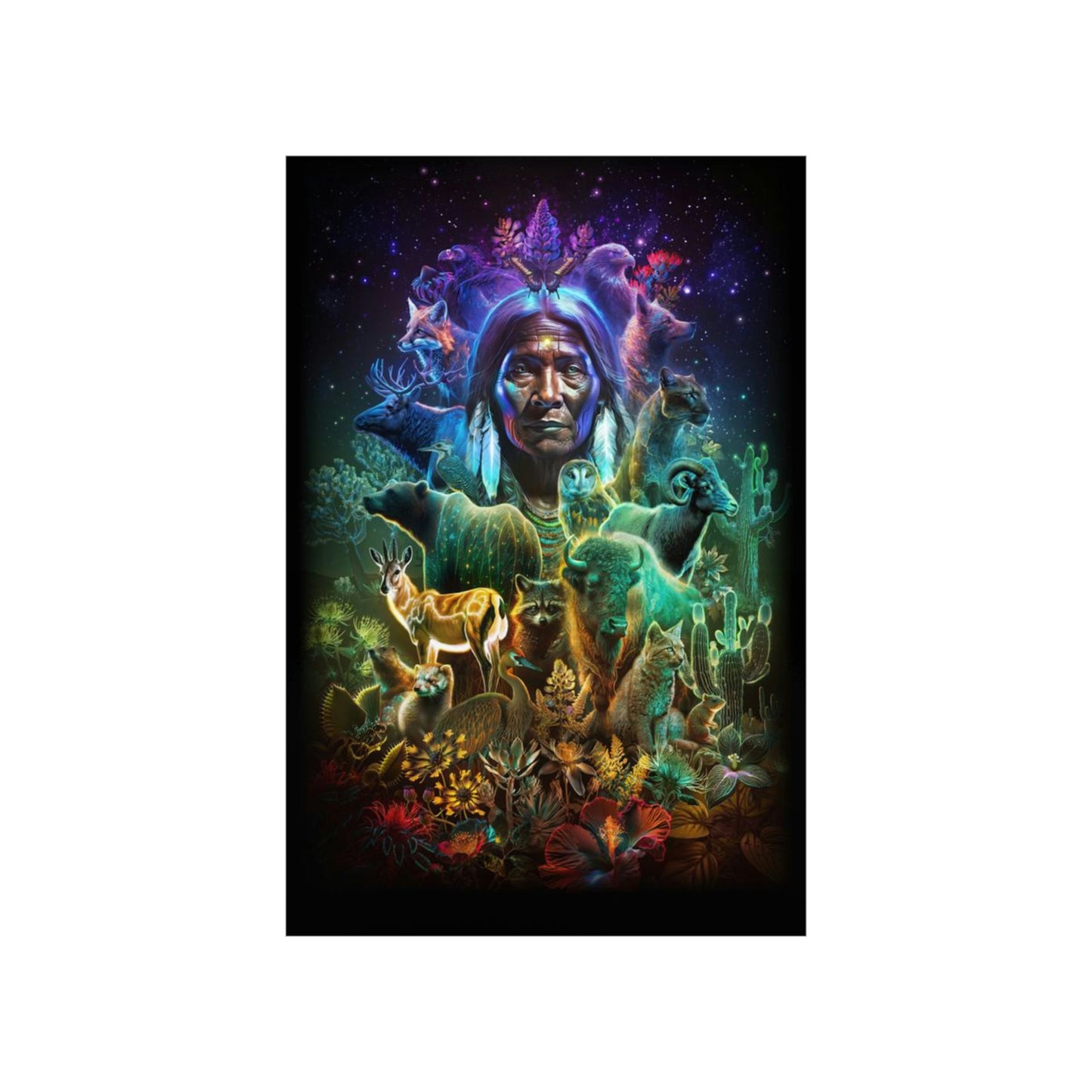 "GREAT SPIRIT" Premium Matte Vertical Posters