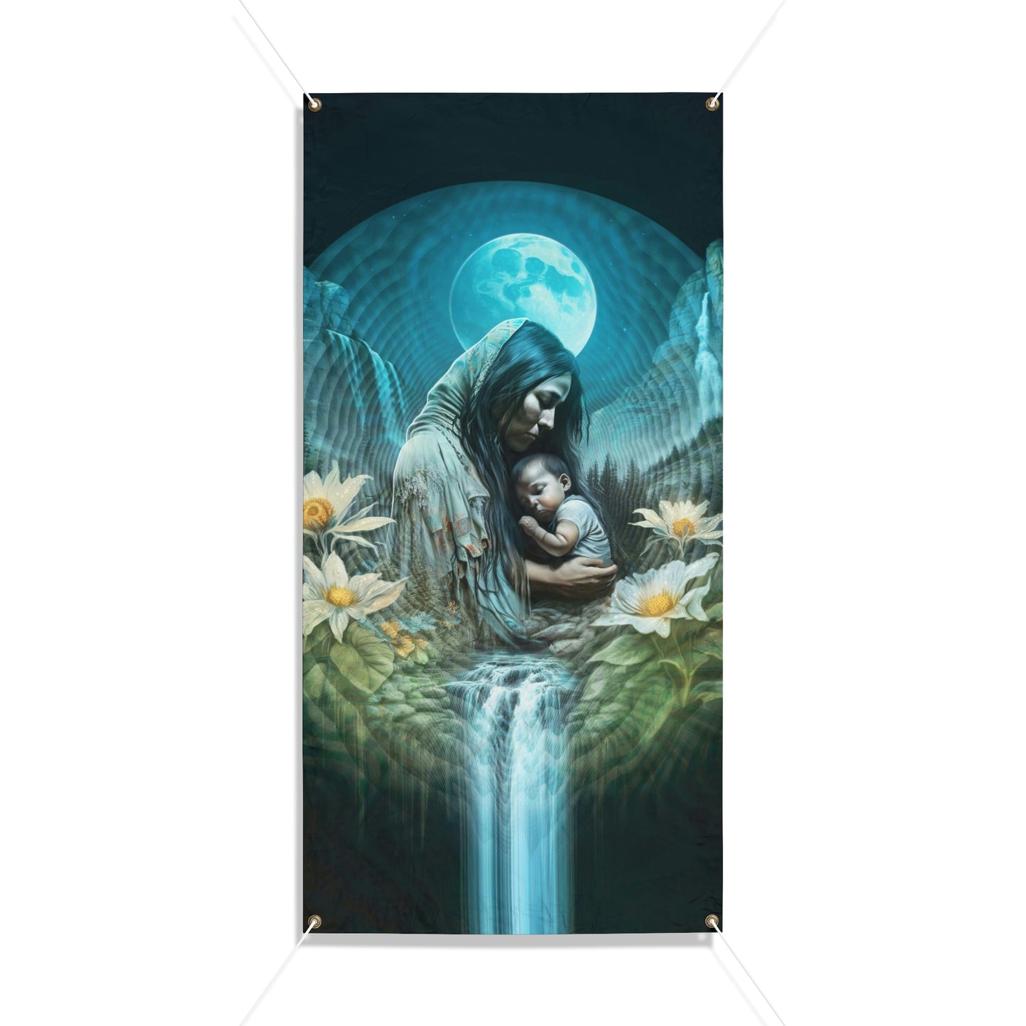 "NATURE NURTURE" Vinyl Banners