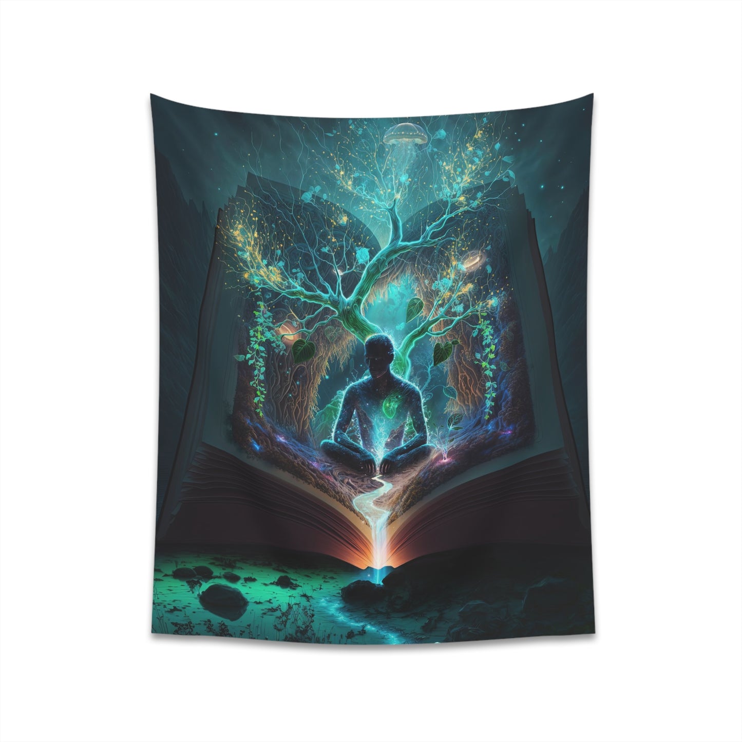 "LIFE" Printed Wall Tapestry