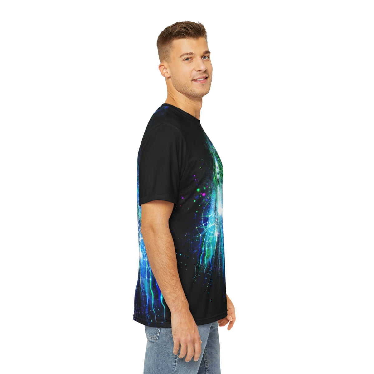 "STRANGE GOBLIN" Men's Polyester Tee (AOP)