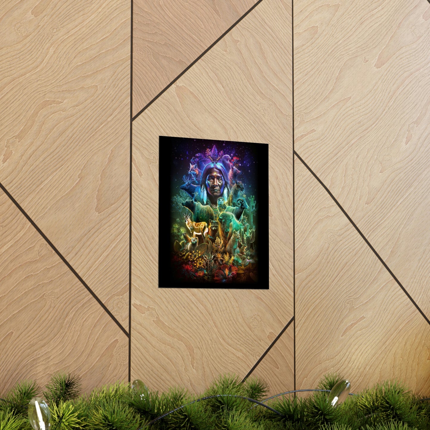 "GREAT SPIRIT" Premium Matte Vertical Posters