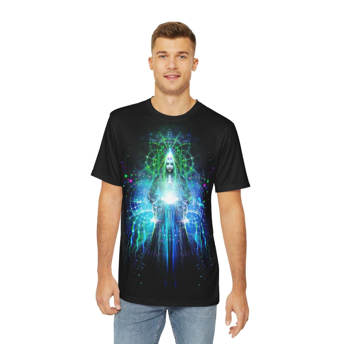 "STRANGE GOBLIN" Men's Polyester Tee (AOP)