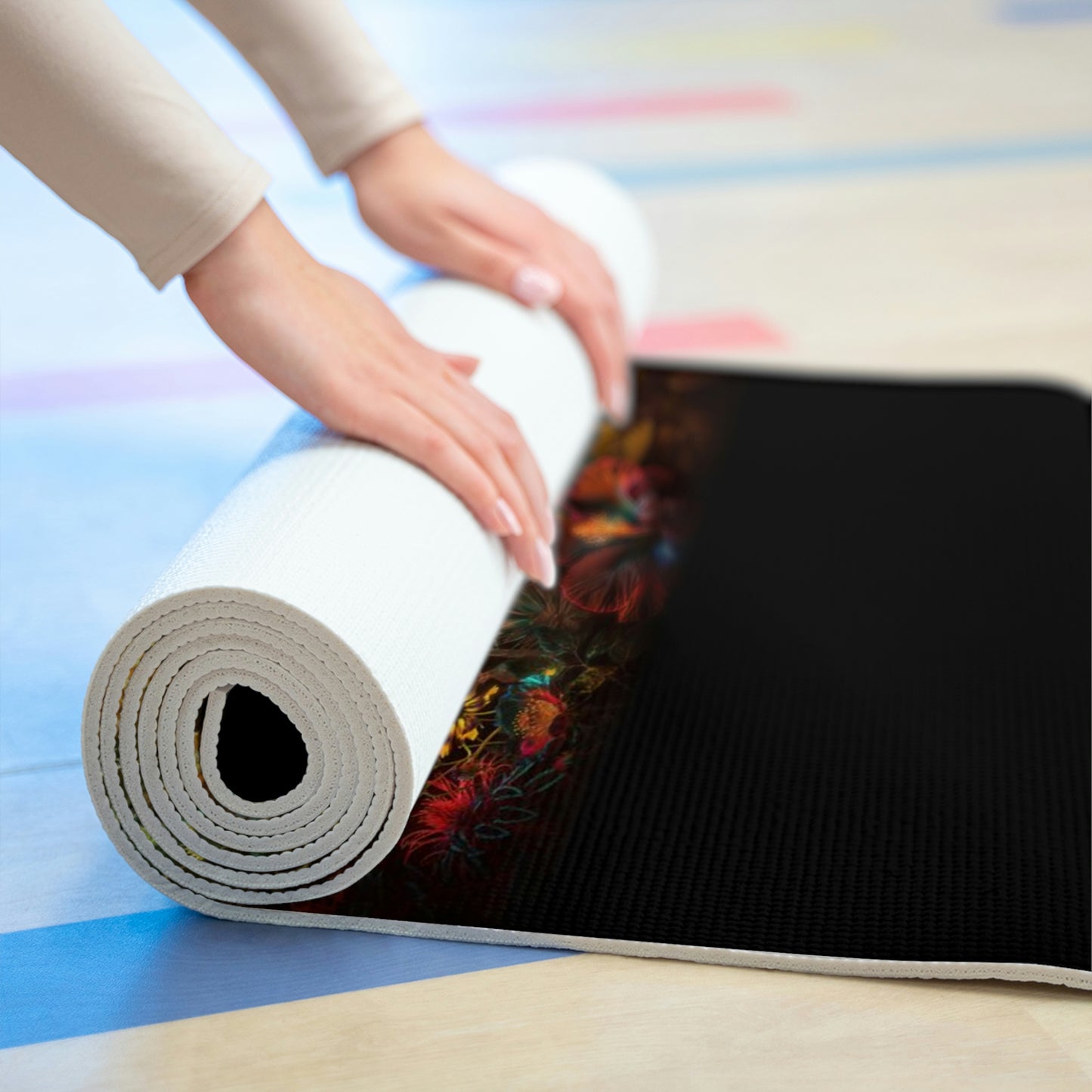 "GREAT SPIRIT" Foam Yoga Mat