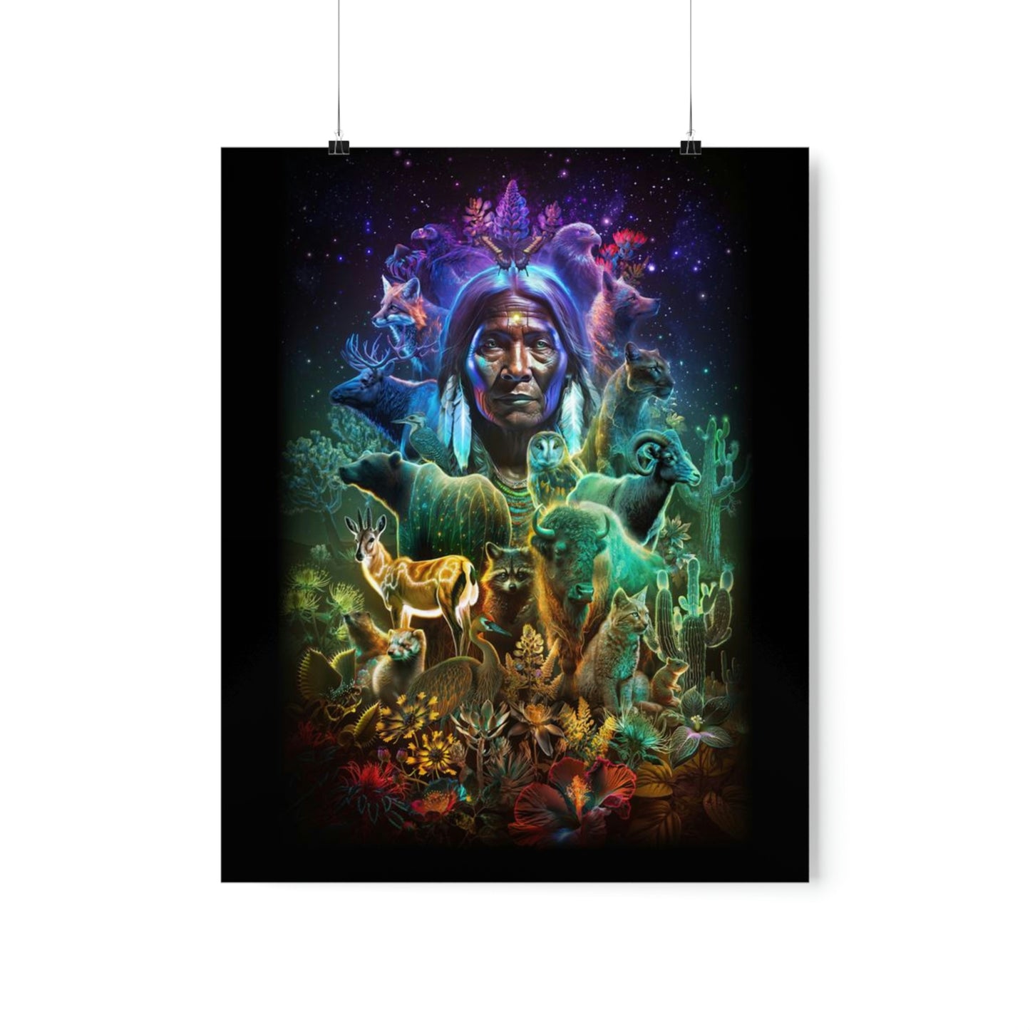 "GREAT SPIRIT" Premium Matte Vertical Posters