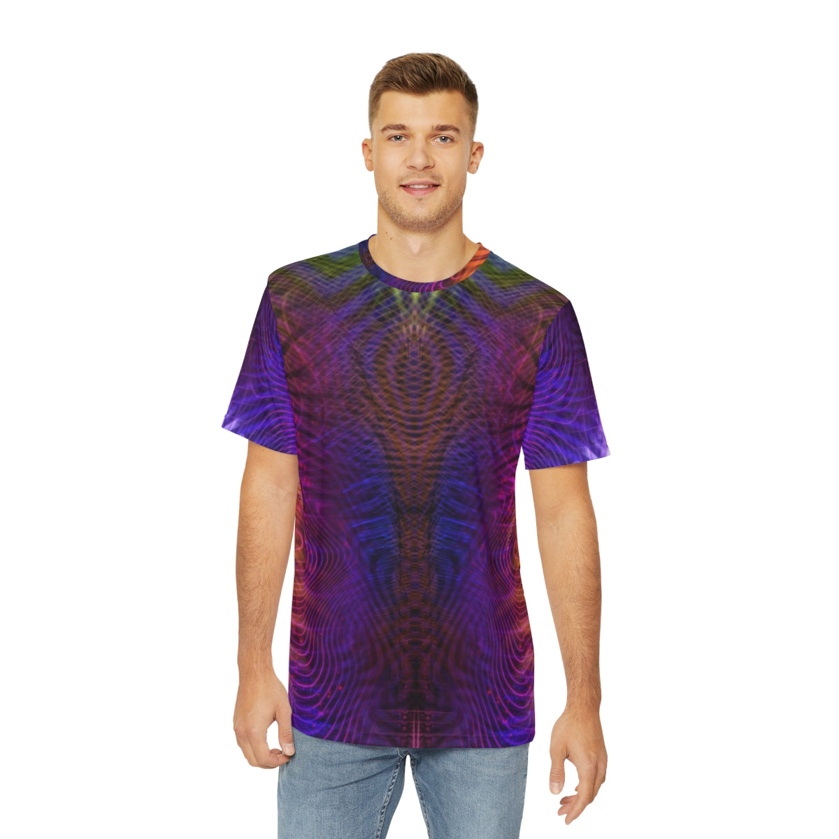 "PSYCHEDELIC 2.0" Men's Polyester Tee (AOP)