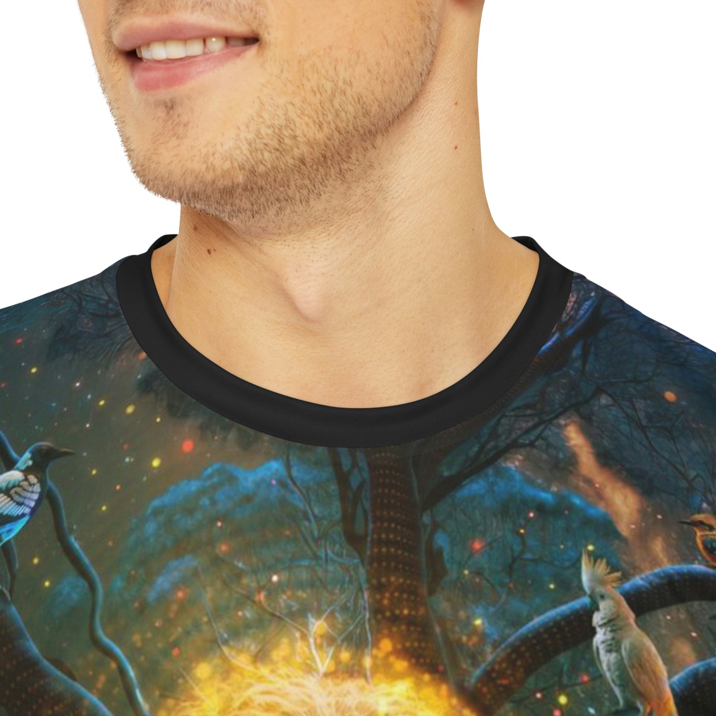 "ALWAYS DREAMING" Men's Polyester Tee (AOP)