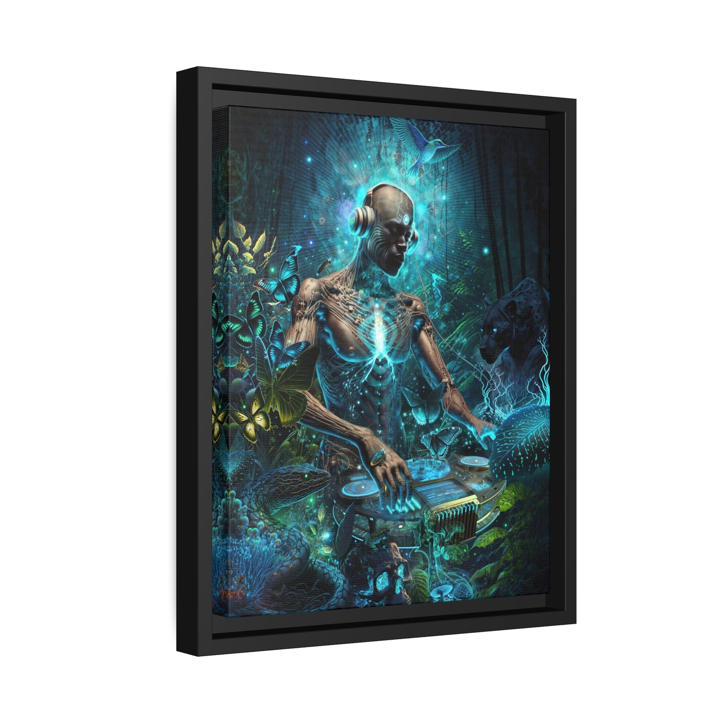 "BIOSONIC" Matte Canvas, Black Frame