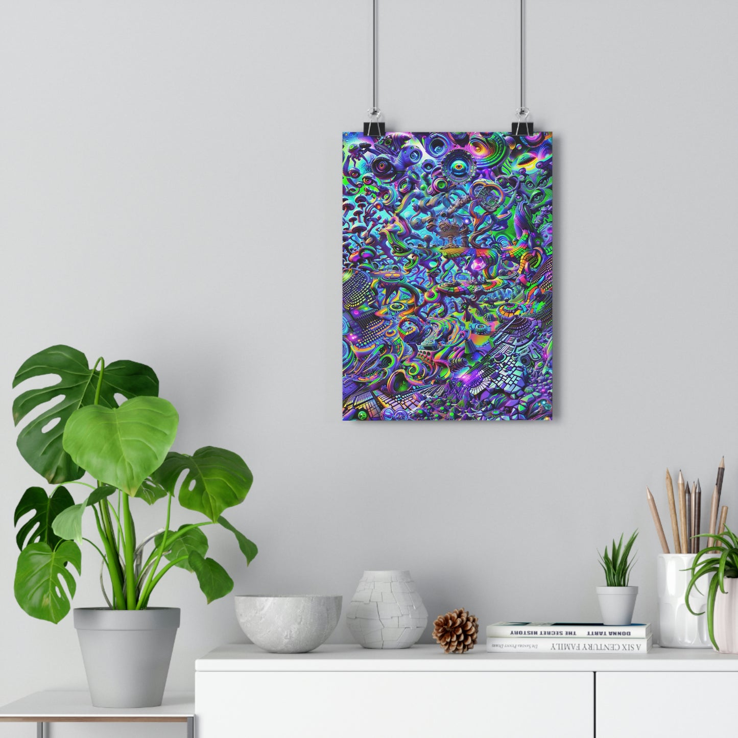 "PSYCHEDELIC WONDERLAND 2.0" Giclée Art Print