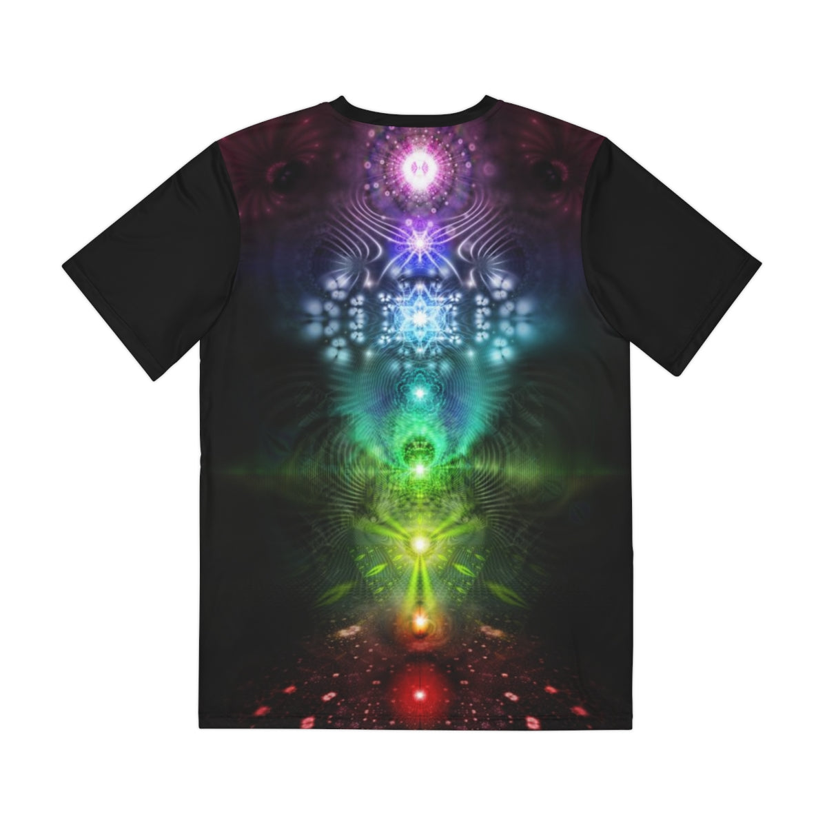 "CHAKRAS" Men's Polyester Tee (AOP)